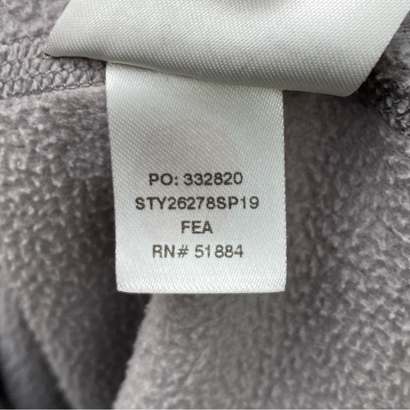 Patagonia Micro D 1/4 Zip Sweater Small Gray - Picture 5 of 5